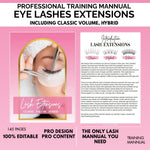 Eyelash Extension Course (Ebook) + Certificates